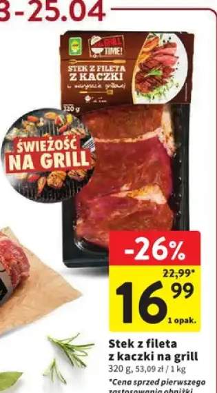 stek z kaczki