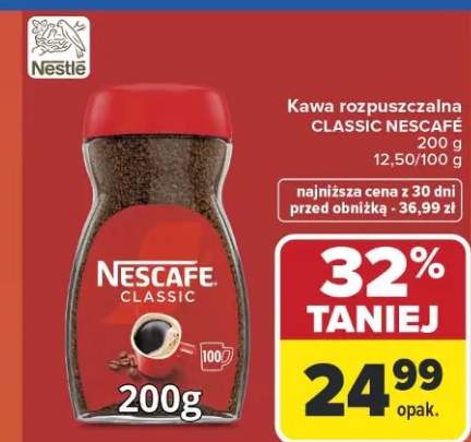 Kawa rozpuszczalna Classic Nescafé