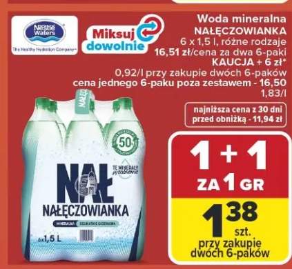 Woda mineralna Nałęczowianka