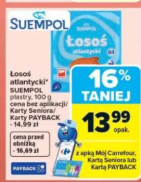 Łosoś atlantycki plastry Suempol