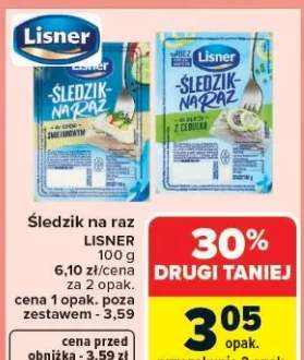 Śledzik na raz Lisner