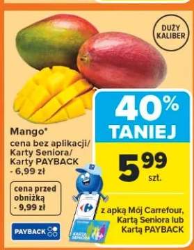 Mango duży kaliber