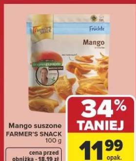 Mango suszone Farmer's Snack