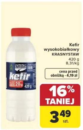 Kefir wysokobiałkowy Krasnystaw