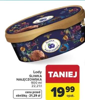 Lody Śliwka Nałęczowska