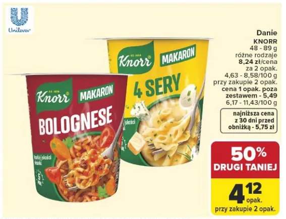 Danie Knorr Makaron Bolognese