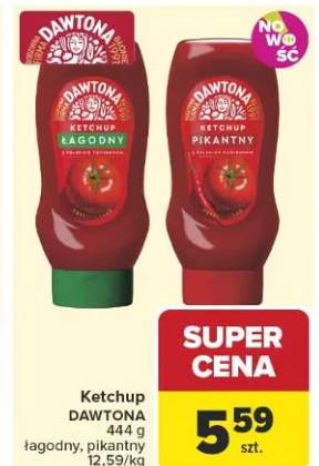 Ketchup Dawtona łagodny