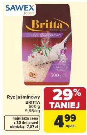 Ryż jaśminowy Britta