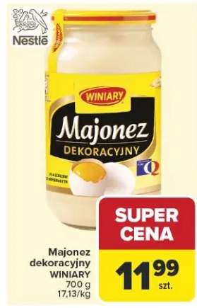 Majonez dekoracyjny Winiary