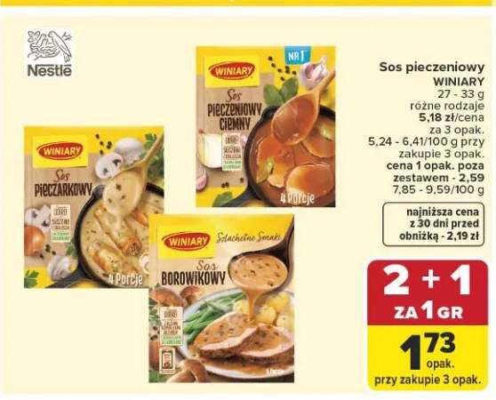 Sos pieczarkowy Winiary