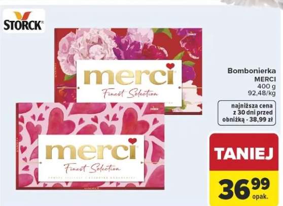 Bombonierka Merci Finest Selection