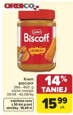 Krem Biscoff Lotus Crunchy