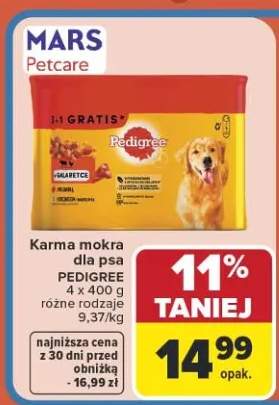 Karma mokra dla psa Pedigree w galarecie