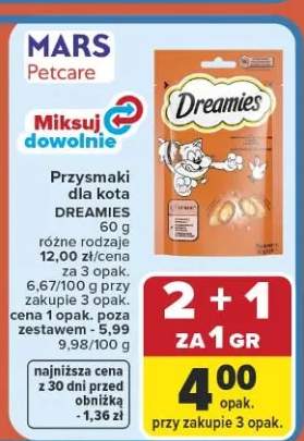 Przysmaki dla kota Dreamies