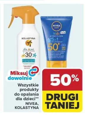 Produkty do opalania dla dzieci Nivea