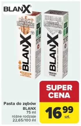 Pasta do zębów BlanX intensywne usuwanie przebarwień naturalny bambus