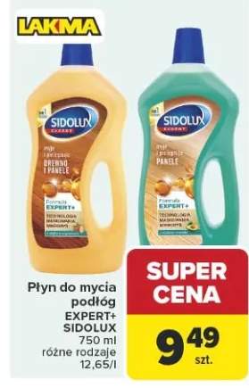 Płyn do mycia podłóg Sidolux Expert+ do drewna i paneli