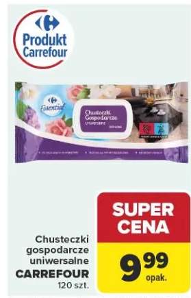 Chusteczki gospodarcze uniwersalne Carrefour Essential