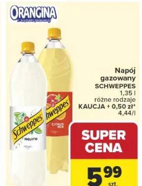 Napój gazowany Schweppes Mojito