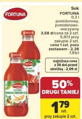 Sok pomidorowy Fortuna