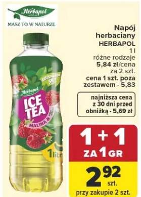 Napój herbaciany Herbapol Ice Tea Malina