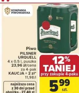 Piwo Pilsner Urquell