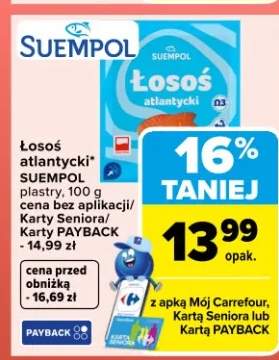 Łosoś atlantycki plastry Suempol