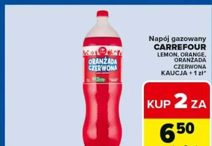 Napój gazowany Carrefour Lemon