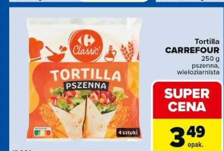 Tortilla pszenna Carrefour Classic
