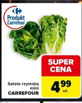 Sałata rzymska mini Carrefour