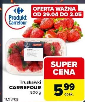 Truskawki Carrefour