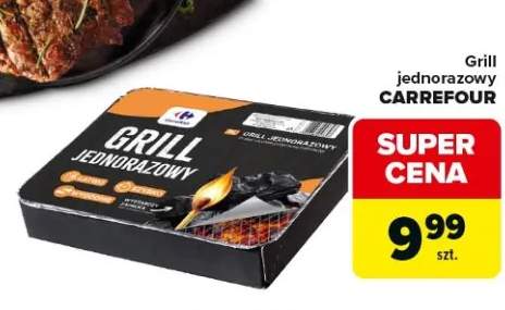 Grill jednorazowy Carrefour