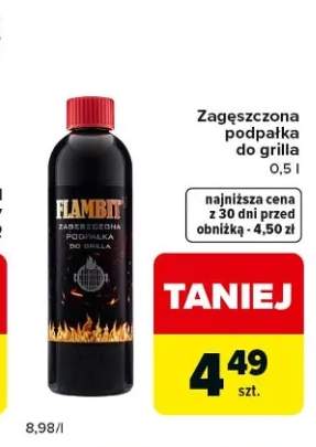 Zagęszczona podpałka do grilla Flambit