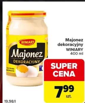 Majonez dekoracyjny Winiary