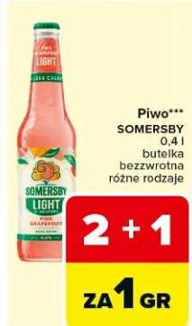 Piwo Somersby butelka bezzwrotna