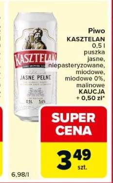 Piwo Kasztelan jasne pełne