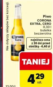 Piwo Corona Extra