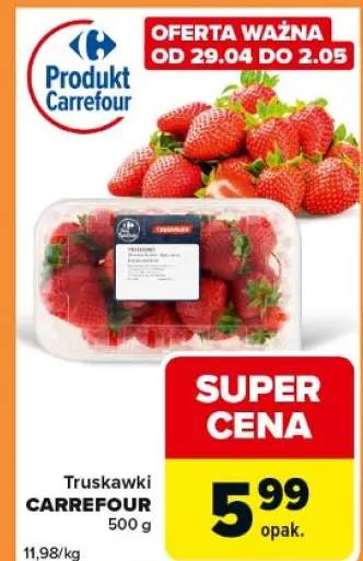Truskawki Carrefour