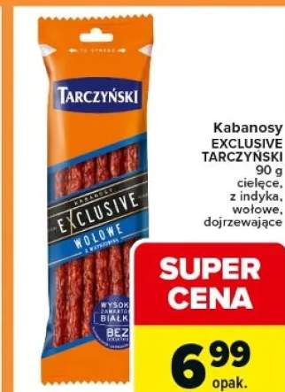 Kabanosy Exclusive Tarczyński z indyka