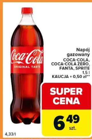 Napój gazowany Coca-Cola