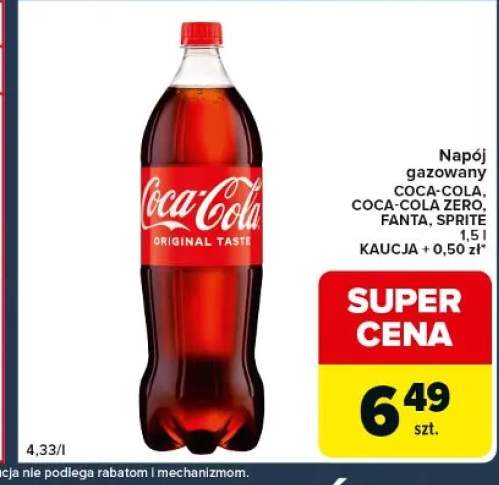 Napój gazowany Coca-Cola