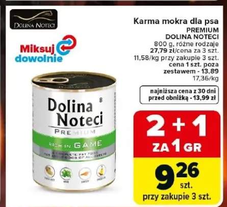 Karma mokra dla psa Premium Dolina Noteci Rich in Game