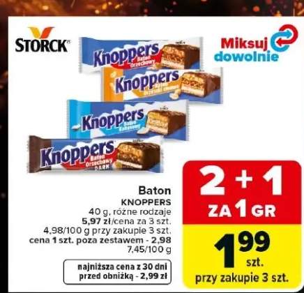 Baton Knoppers Orzechowy