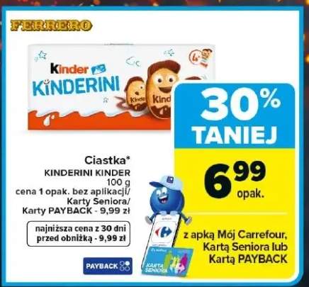Ciastka Kinderini Kinder