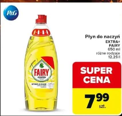 Płyn do naczyń Fairy Extra+