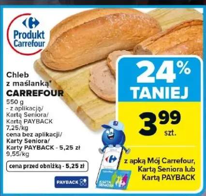 Chleb z maślanką Carrefour