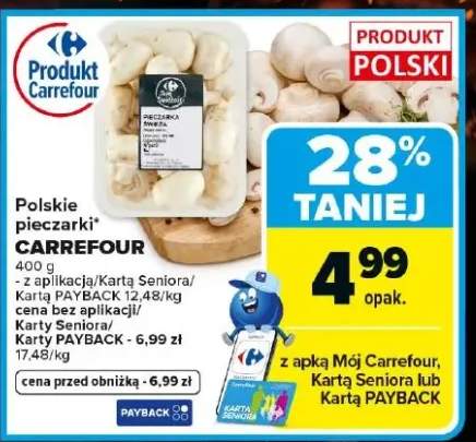 Pieczarka biała polska Carrefour
