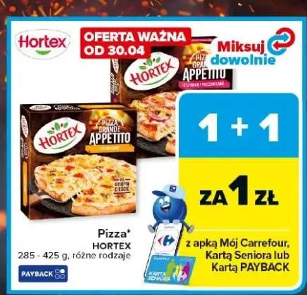 Pizza Grande Appetito Hortex cztery sery