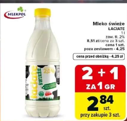 Mleko świeże Łaciate 2%