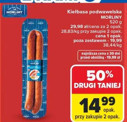 Kiełbasa podwawelska Morliny